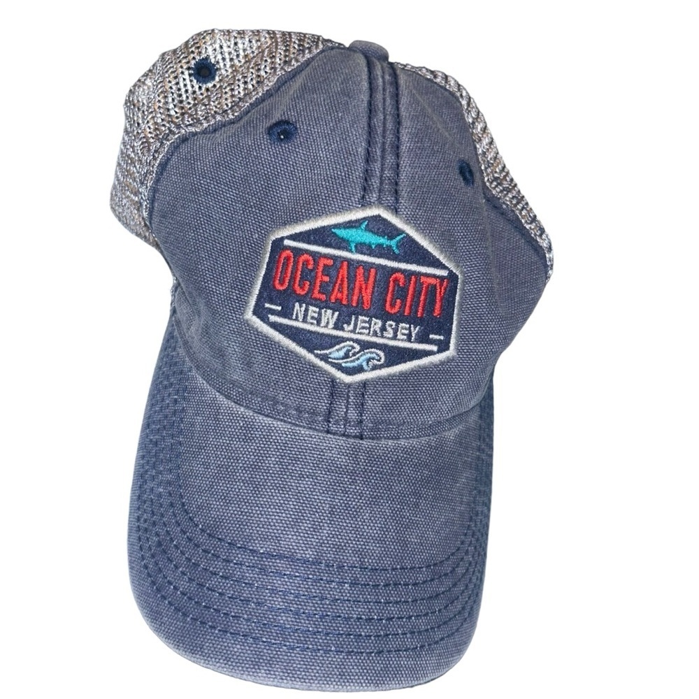 Legacy Ocean City New Jersey NJ beach shark waves boardwalk cap hat